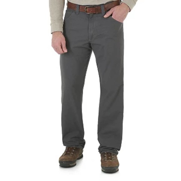 NWT Wrangler Charcoal RIGGS WORKWEAR Technician Relaxed Fit pants 32 X 32 - Picture 7 of 15